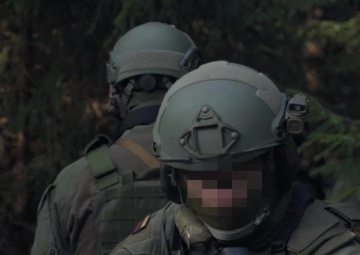 Lithuanian Special Operation Forces on Motorbikes