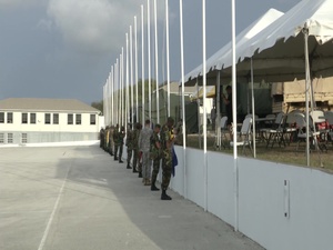 Tradewinds 2017 Raising the Flags at Paragon