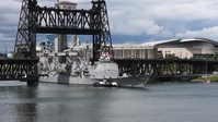 U.S. Navy Ships Arrive for Rose Fest Fleet Week