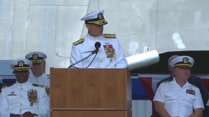 Commissioning Ceremony of USS Gabrielle Gifford LCS10