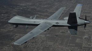 MQ-9 in flight