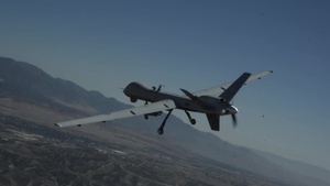MQ-9 in flight