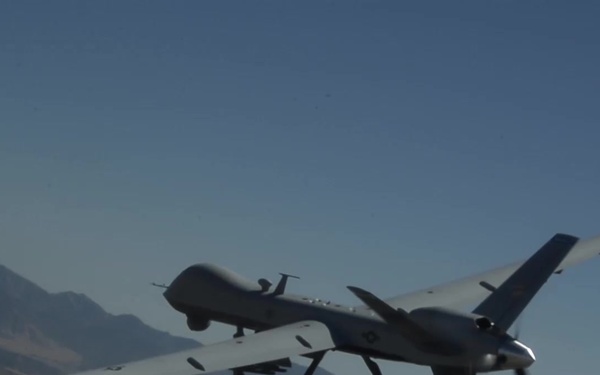 MQ-9 in flight