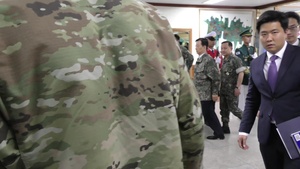 Republic of Korea President Moon, Jae-in’s first official visit at U.S. Army Garrison Yongsan