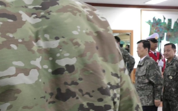 Republic of Korea President Moon, Jae-in’s first official visit at U.S. Army Garrison Yongsan