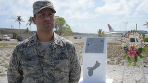 Wake Island Chamorro Memorial Ceremony Capt Allen Jaime Interview