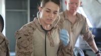 SPMAGTF-CR-CC Sailors Train to Save Lives