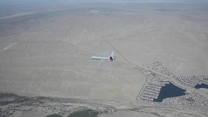 B-Roll MQ-9 Reaper aerial footage