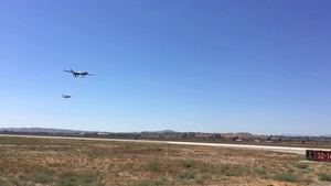 B-Roll MQ-9 Reaper at March Air Reserve Base