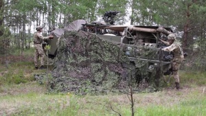 eFP Poland kicks off their Field Training Exercise Portion of Saber Strike 17 Bemowo Piskie, Poland B-roll