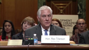 Secretary Tillerson testifies before the Senate Appropriations Committee on Foreign Operations