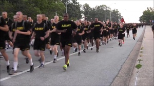 242nd Army Birthday Run at Fort Leonard Wood