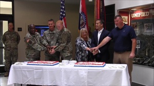 242nd Army Birthday Cake Cutting at Fort Leonard Wood