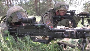eFP Poland continues their Field Training Exercise Portion of Saber Strike 17 - Day 2 Bemowo Piskie, Poland B-roll
