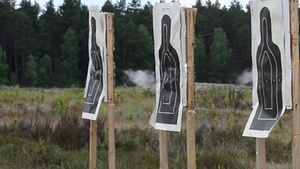 Battle Group Poland M9 Combat Pistol Qualification