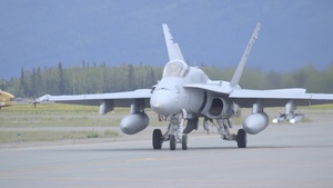 Red Flag-Alaska VMFA-251 F/A-18 Take Off 
