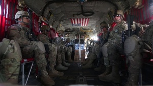 Saber Strike 2017 Sling load / Air assault training