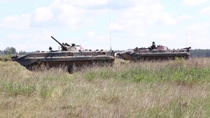 eFP Poland Field Training Exercise Portion of Saber Strike 17 - Day 3 Bemowo Piskie, Poland B-roll