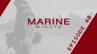 Marine Minute, June 15, 2017