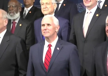Family Photo at Conference on Prosperity and Security in Central America