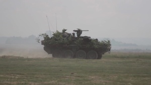 Enhanced Forward Presence Battle Group Poland Demonstrate Capabilities for DV Day Bemowo Piskie, Poland