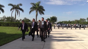 Arrivals at DHS conference