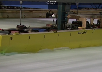 Heavy Polar Icebreaker Model Testing Underway
