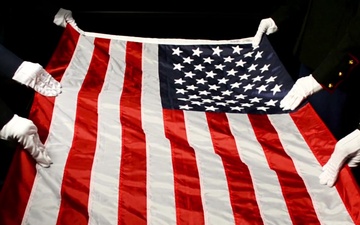 U.S. Flag Ceremony Honors Fallen Members