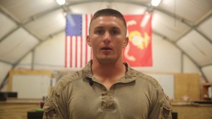 Lance Cpl. Lauricella Father's Day Shout-out