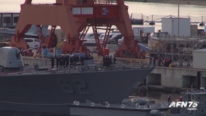 Pacific Update: USS Fitzgerald Returns to Yokosuka