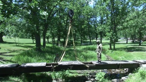 South Dakota National Guard and Danish Army Engineers Build Together