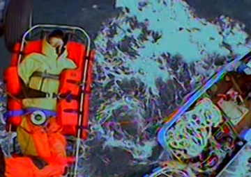 Coast Guard medevacs man with injured ankle in Shelikof Strait, Alaska