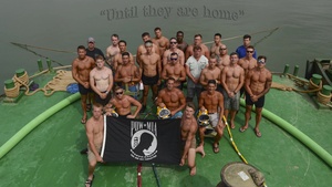 Underwater Recovery Team Searches for MIA's in Vietnam