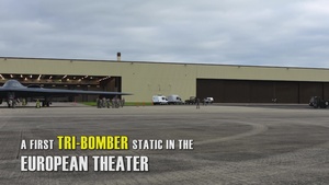 Historic Tri-Bomber Static in European Theater
