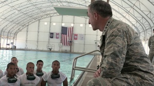 Chief of Staff of the Air Force Visits Joint Base San Antonio Lackland (w/o production elements)
