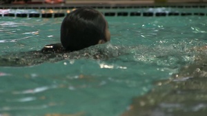 Papa and Alpha Company Water Survival Qualification