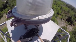 Aids to Navigation Team Jacksonville Beach: Range Light Replacement