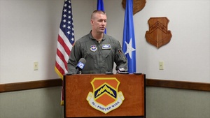 56th FW Press Conference on F-35 flying status