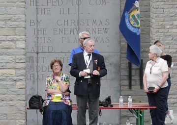 WW II Memorial Ceremony in Bastogne