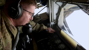 KC-135 Stratotanker refuels the fight