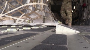 C-17 Globemaster Moves Cargo around the AOR