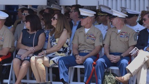 1st Marine Division Change of Command