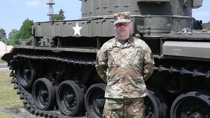 Maj. Noss sends his Fourth of July greetings to his family and the Washington Nationals from Germany