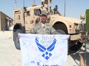 U.S. Air Force Senior Master Sgt. Joe Dixon