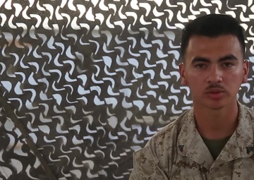 Cpl. Christian Morales 4th of July Greeting-Florida Mariners