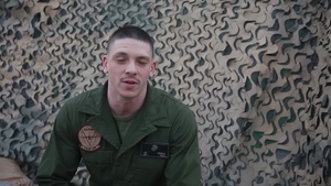 Cpl. Jerame Veggian 4th of July Greeting-San Diego Padres