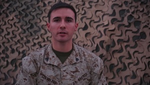 Sgt. Colton Cleveland 4th of July Greeting-Texas Rangers