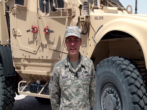 U.S. Air Force Senior Airman Peter Discipio