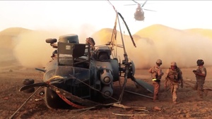 We Are NATO – the Spanish helicopter pilot, Rescue Under Fire (w/Music)