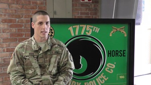 1775th Military Police Company Prepares for Saber Guardian 2017